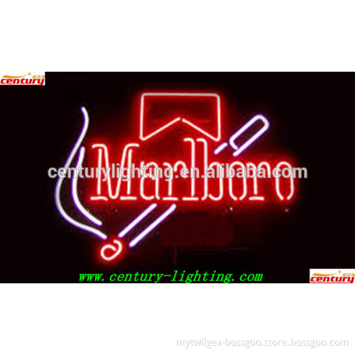 promotional marlboro neon sign